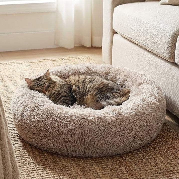 Lit Apaisant Ultra-Doux pour Chat – Anti-Stress, Anti-Dérapant & Lavable